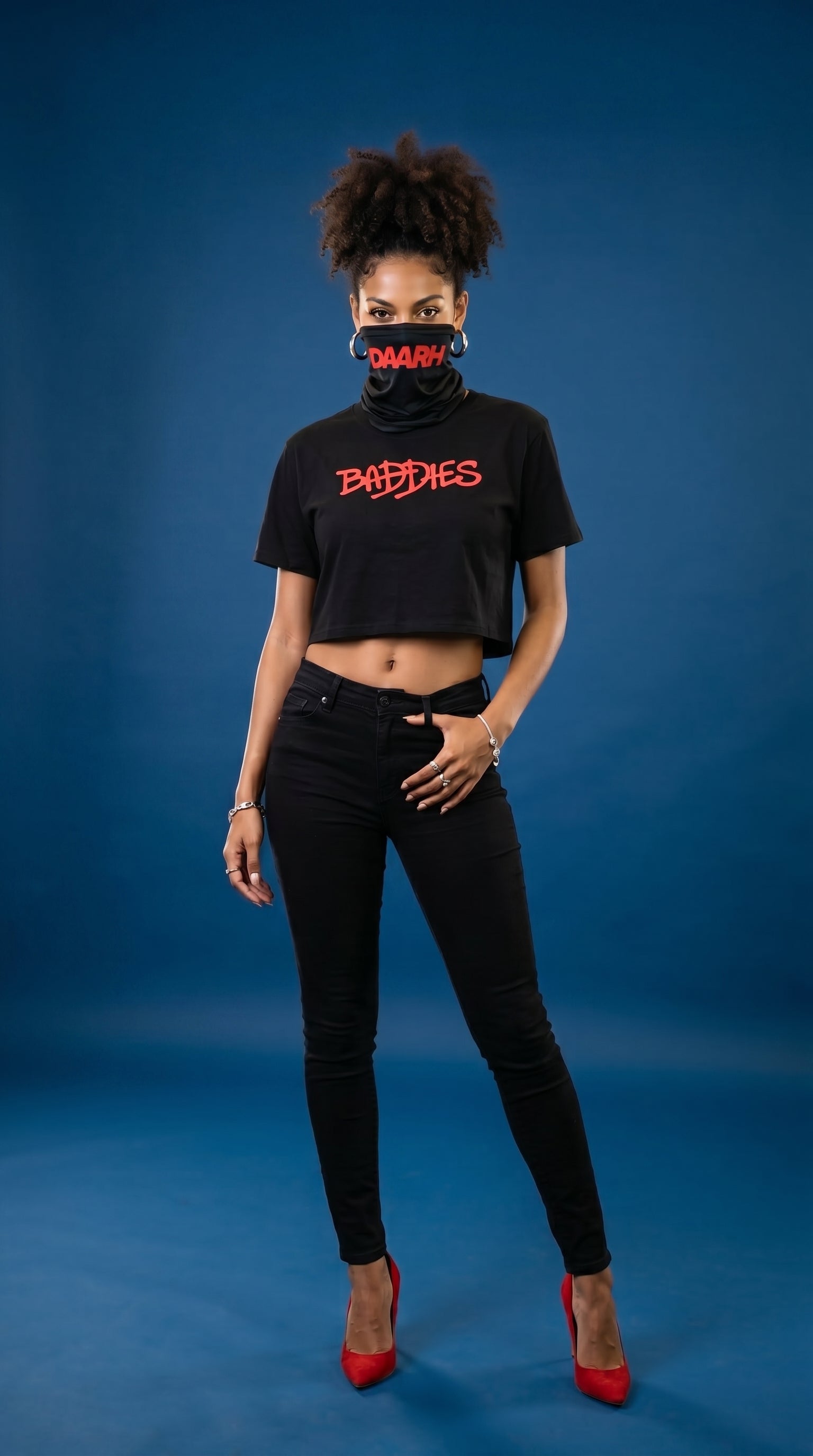 BADDIES - T-Shirt Crop Top